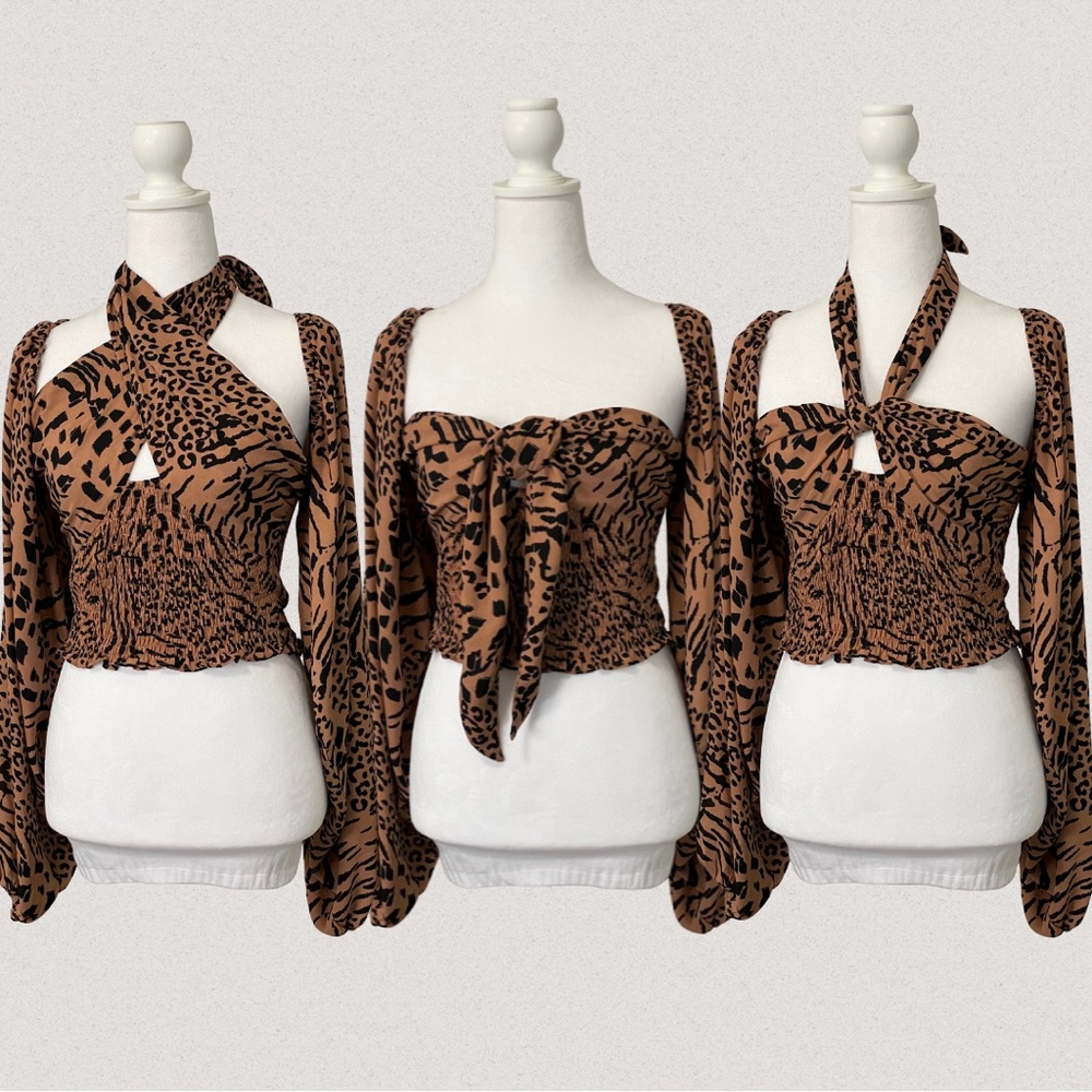 Buddy Love Cheetah Print Top